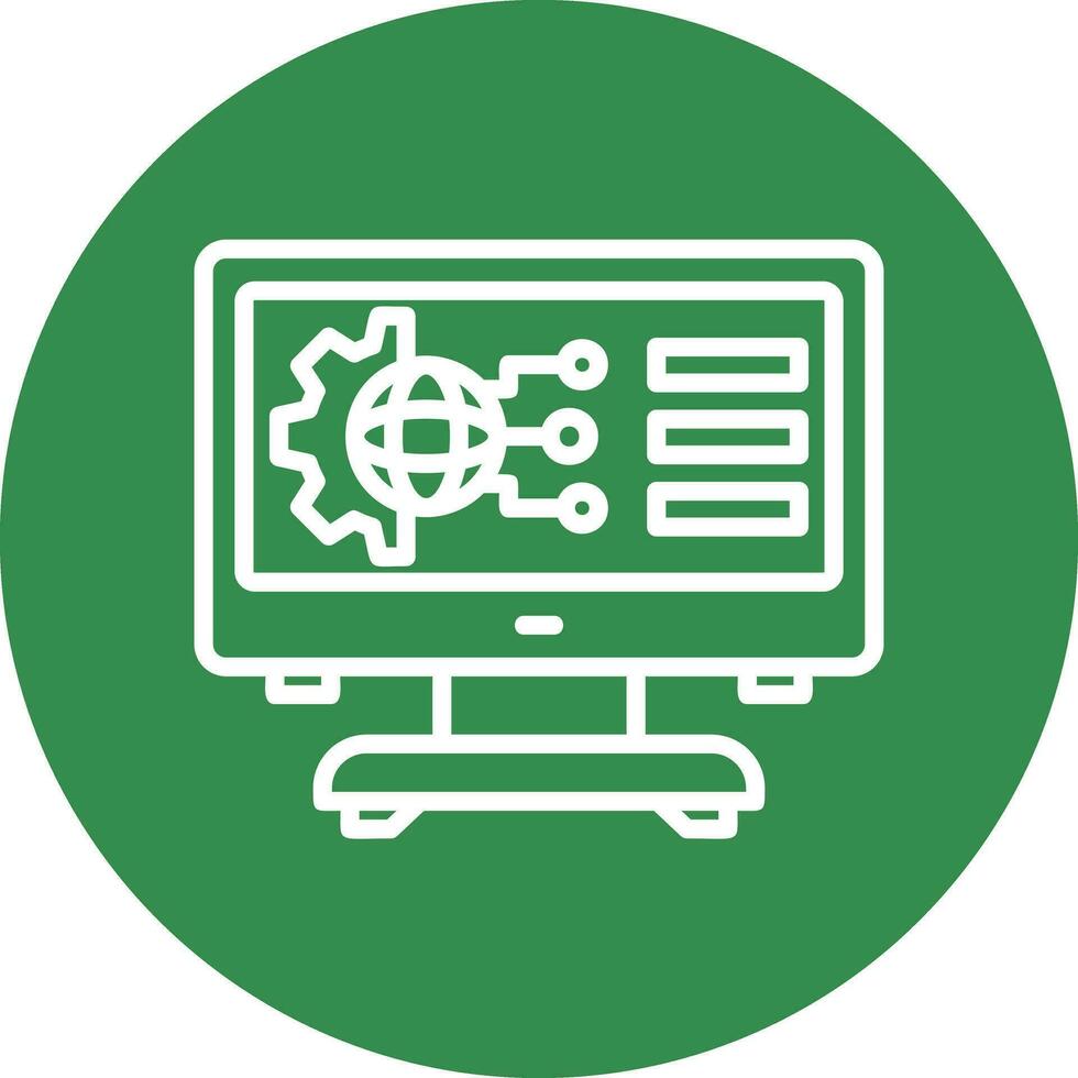 Digital Transformation Vector Icon Design