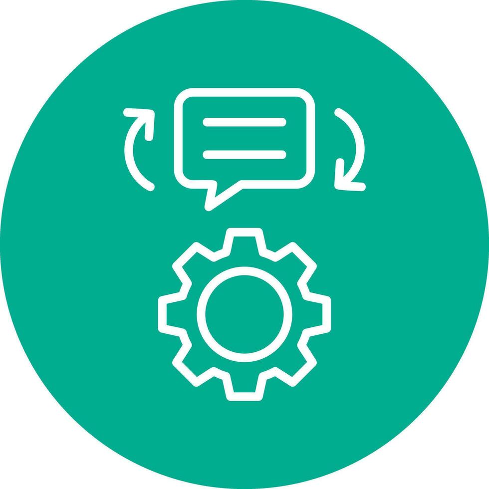 Feedback Mechanisms Vector Icon Design
