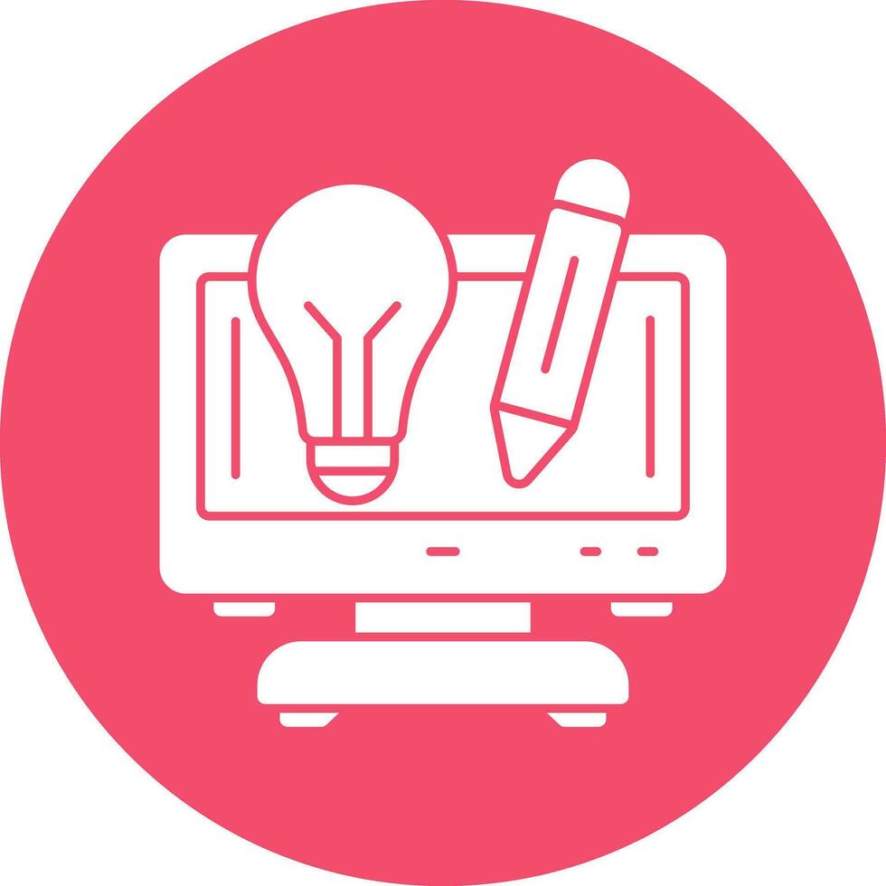 Design Thinking Vector Icon Design