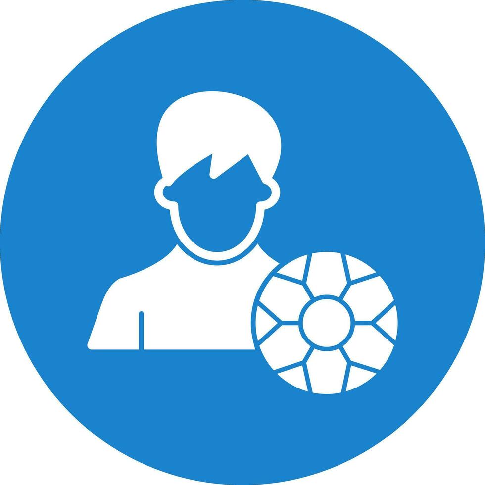 Player Vector Icon Design