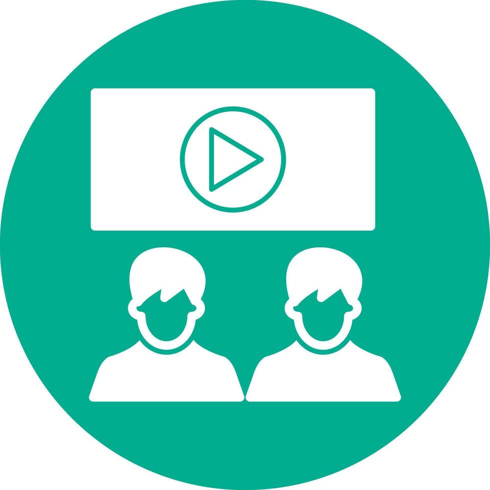 Viewership Vector Icon Design