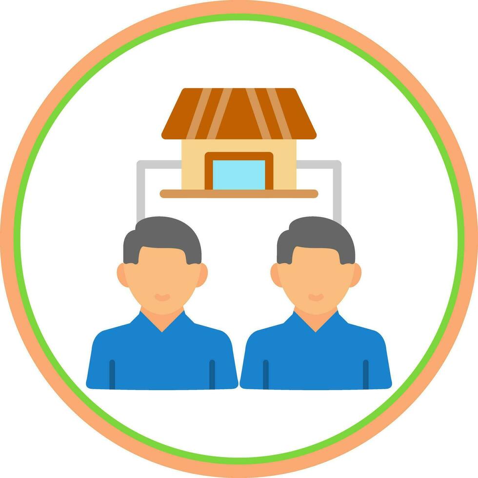 Market Segmentation Vector Icon Design