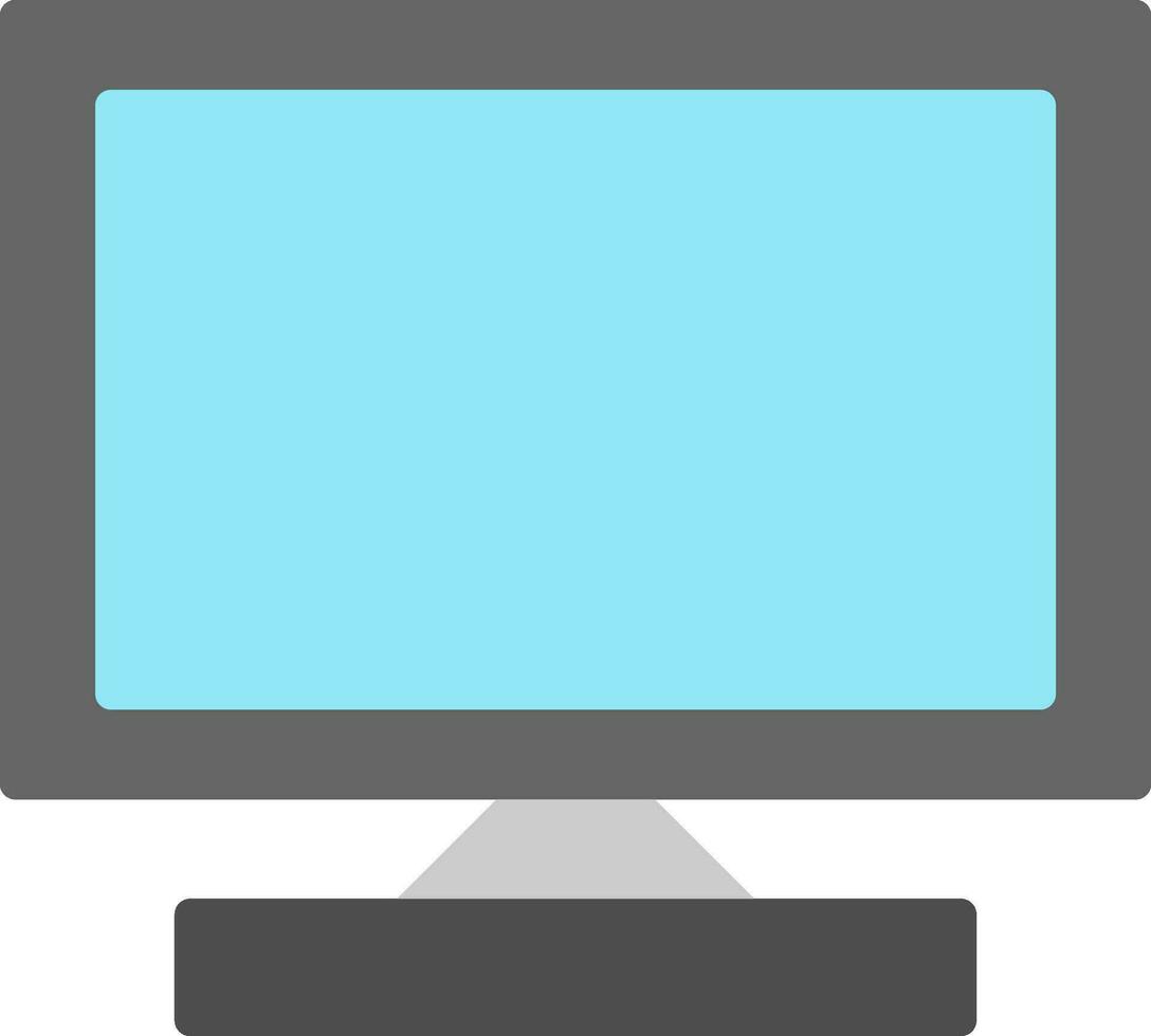 diseño de icono de vector de pantalla de monitor