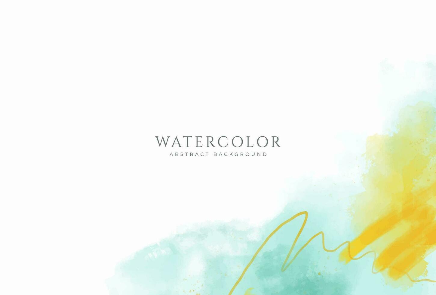 Abstract horizontal watercolor background. Neutral light colored empty space background illustration vector