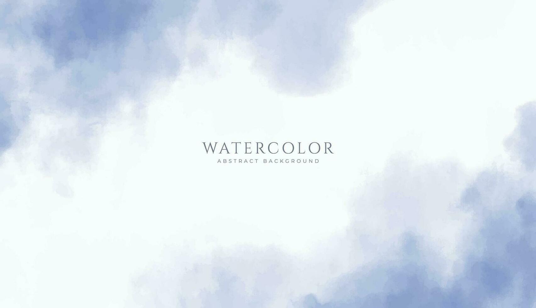 Abstract horizontal watercolor background. Neutral light colored empty space background illustration vector