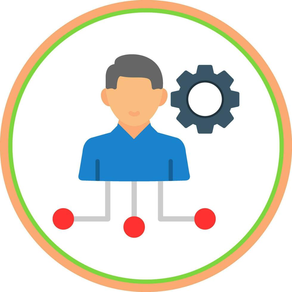 Delegation Vector Icon Design