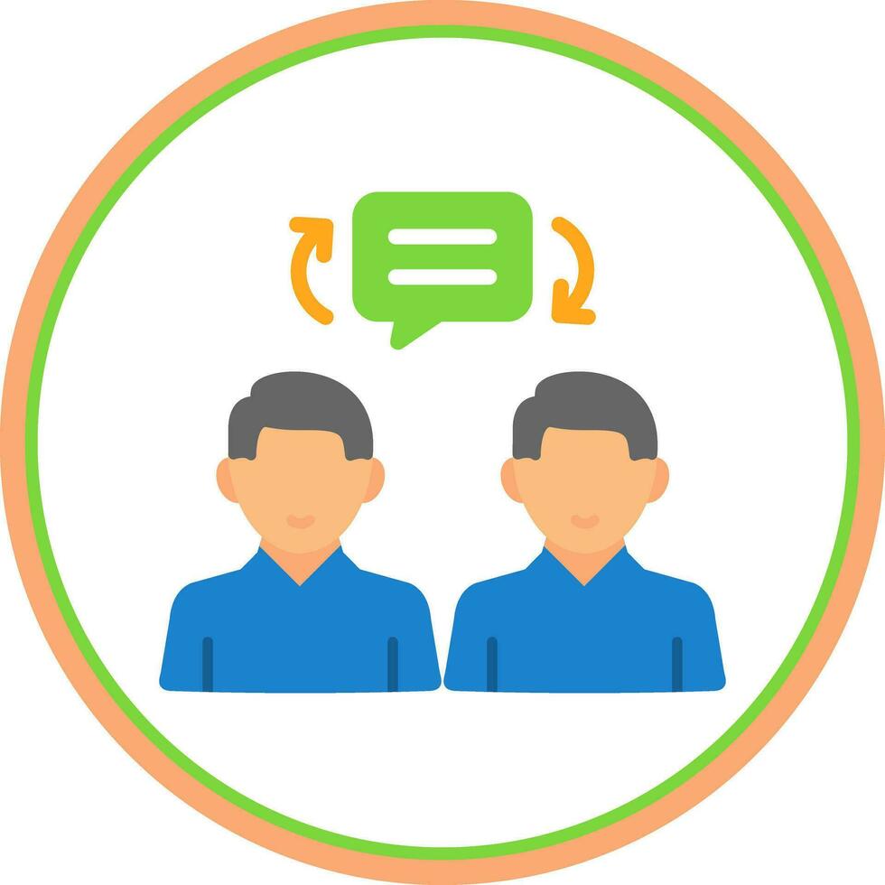 Coaching and Mentoring Vector Icon Design