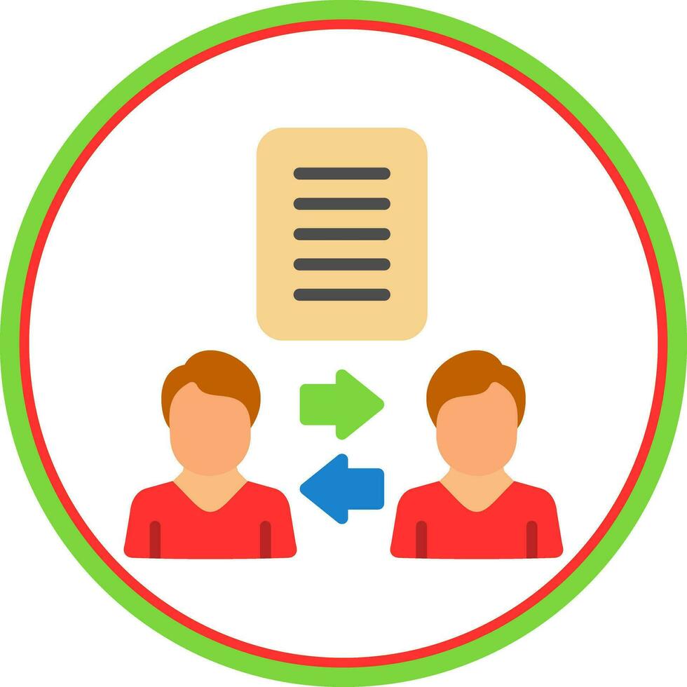 Contract Disputes Vector Icon Design