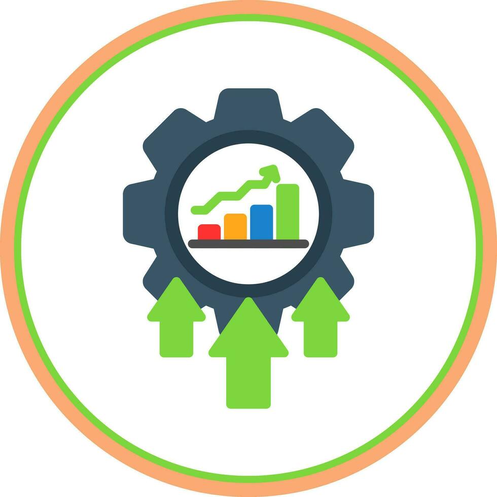 Continuous Improvement Vector Icon Design