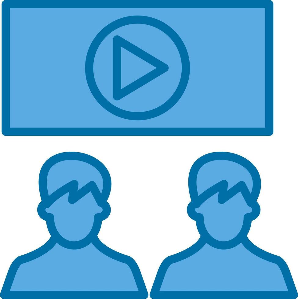 Viewership Vector Icon Design