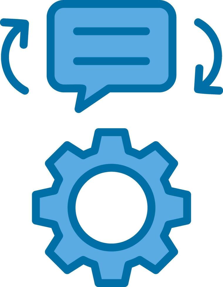 Feedback Mechanisms Vector Icon Design