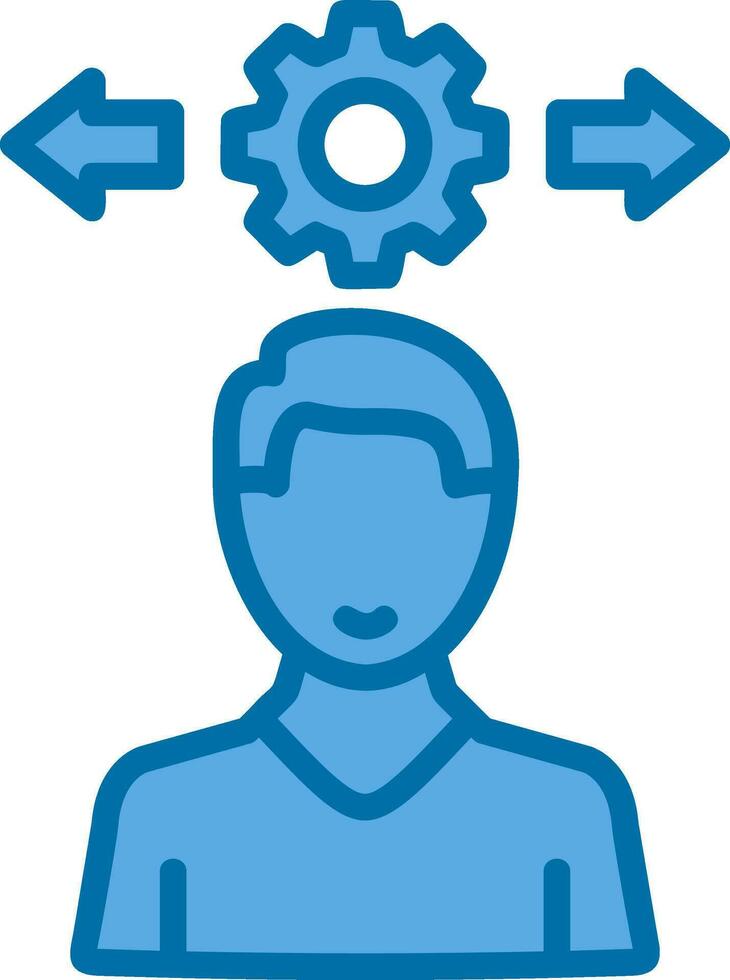 Decision Analysis Vector Icon Design
