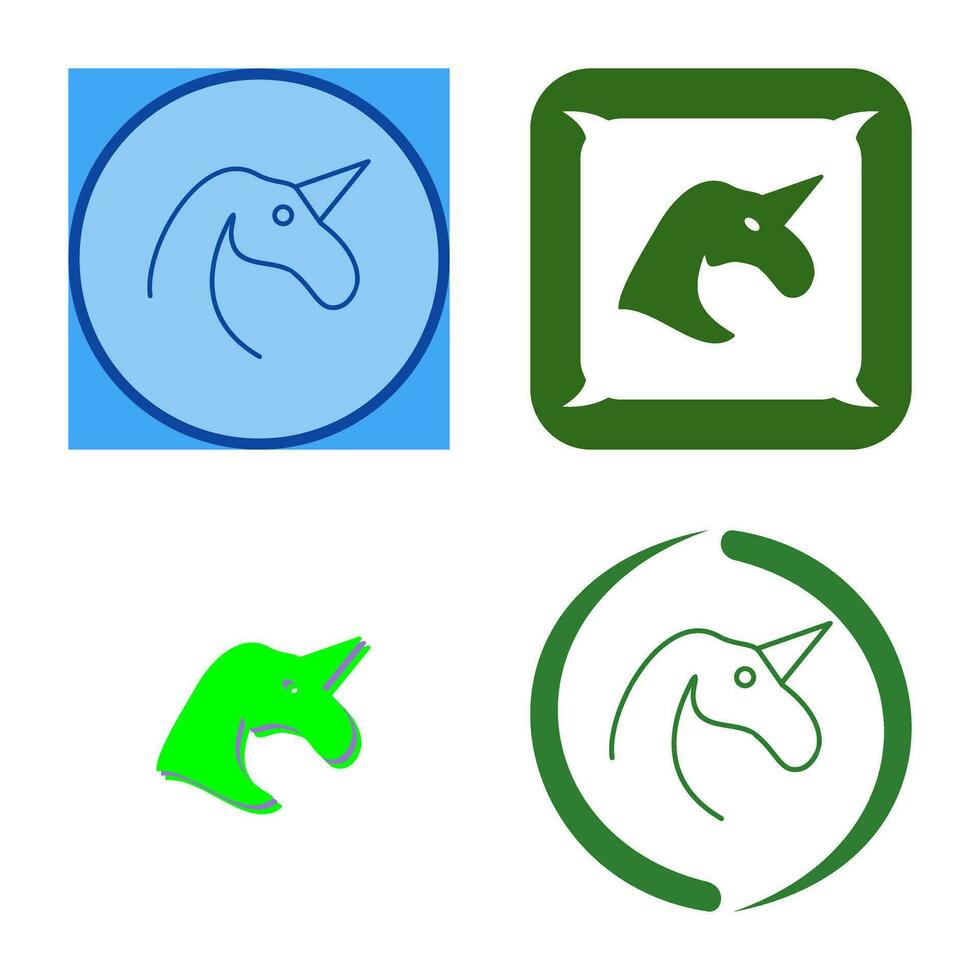 Unicorn Vector Icon