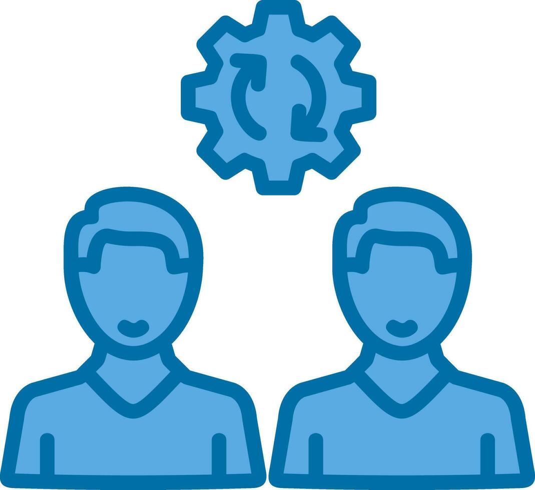 Change Management Vector Icon Design