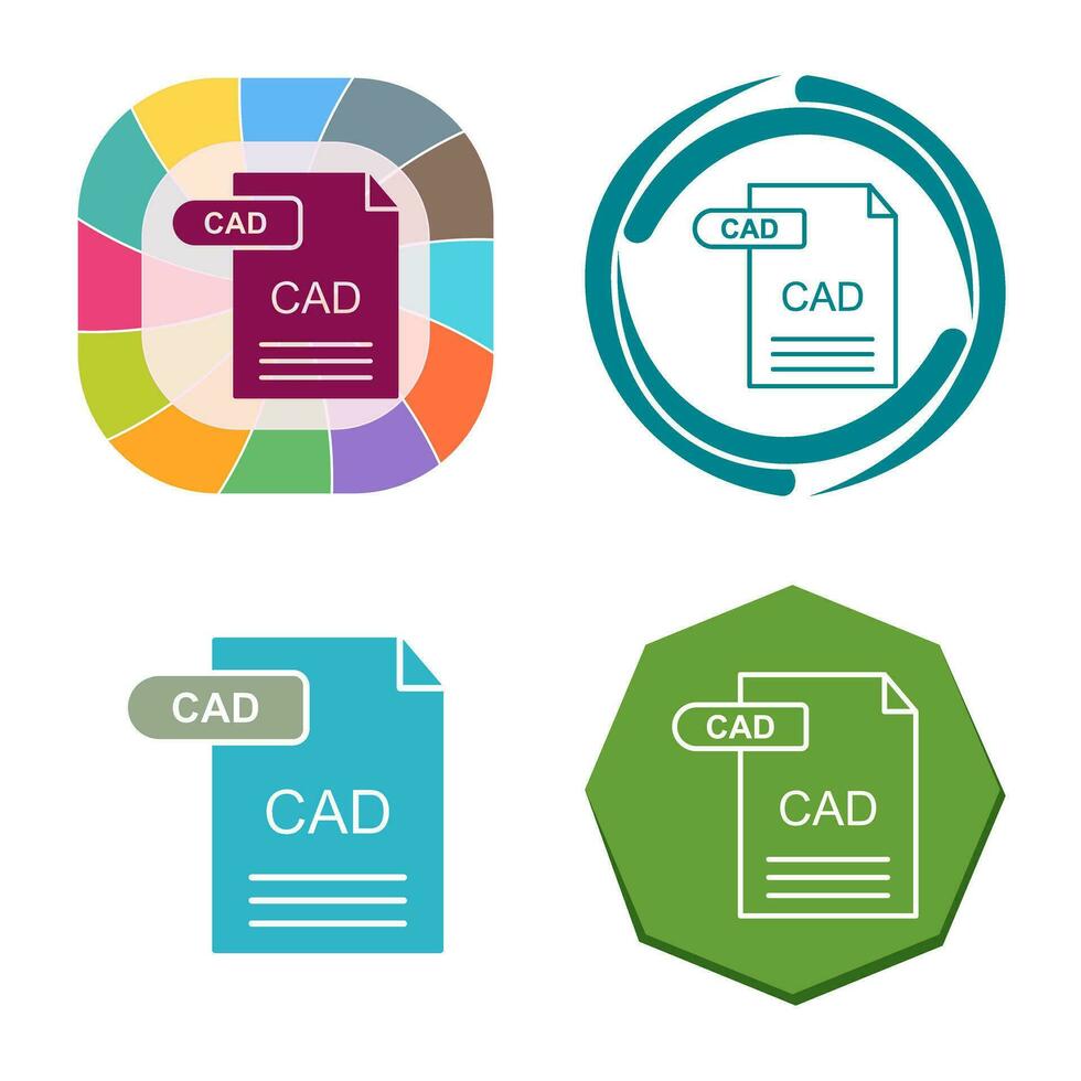 CAD Vector Icon