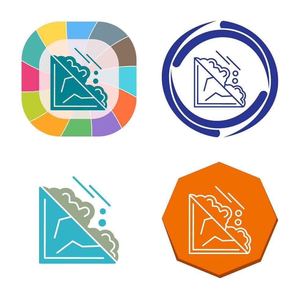 Avalanche Vector Icon