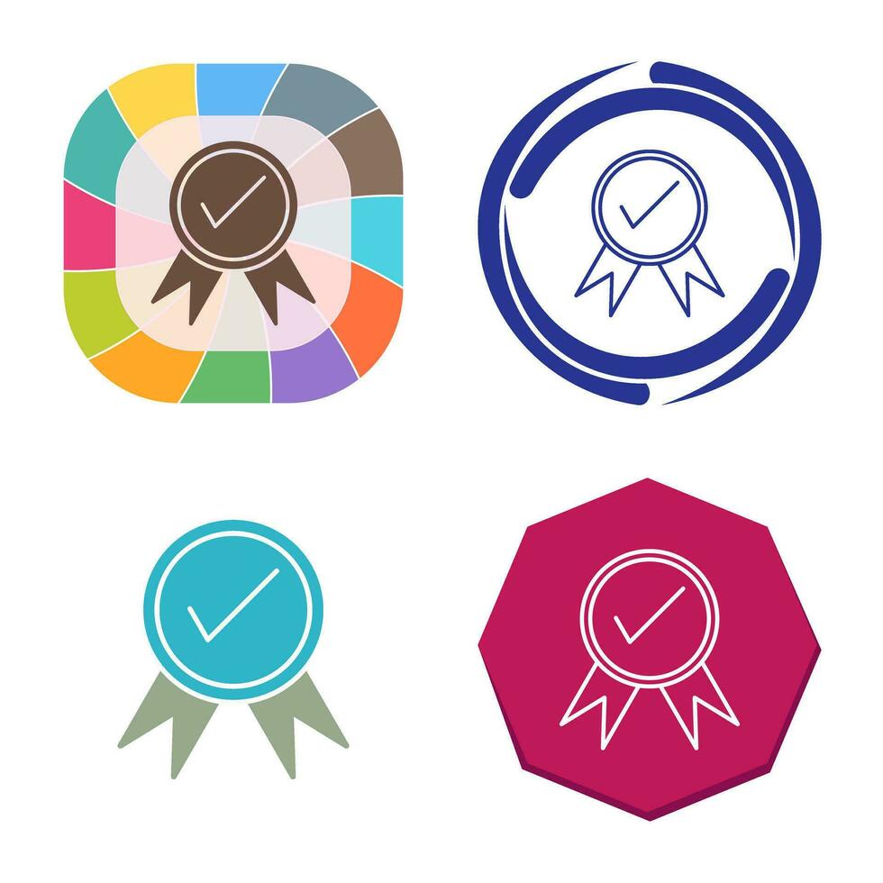 Unique Quality Control Vector Icon