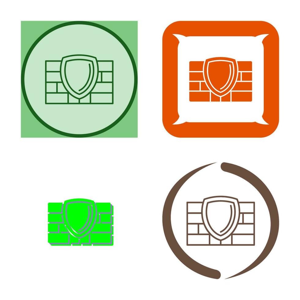 Firewall Vector Icon