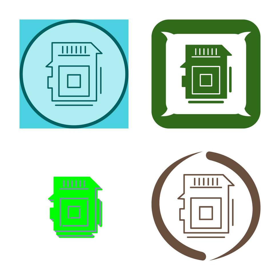 Sd Card Vector Icon