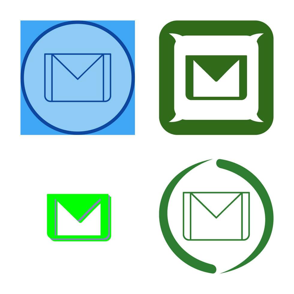 Unique Email Vector Icon