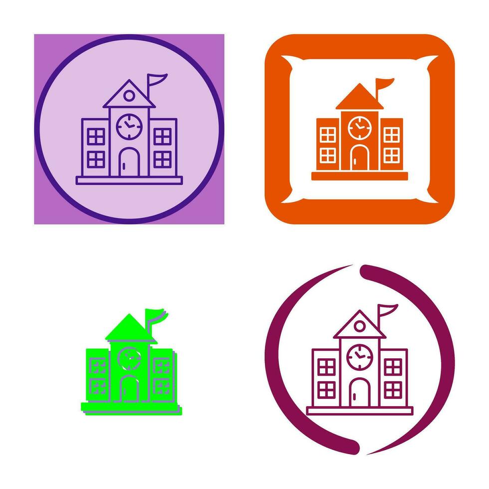 University Campus Vector Icon