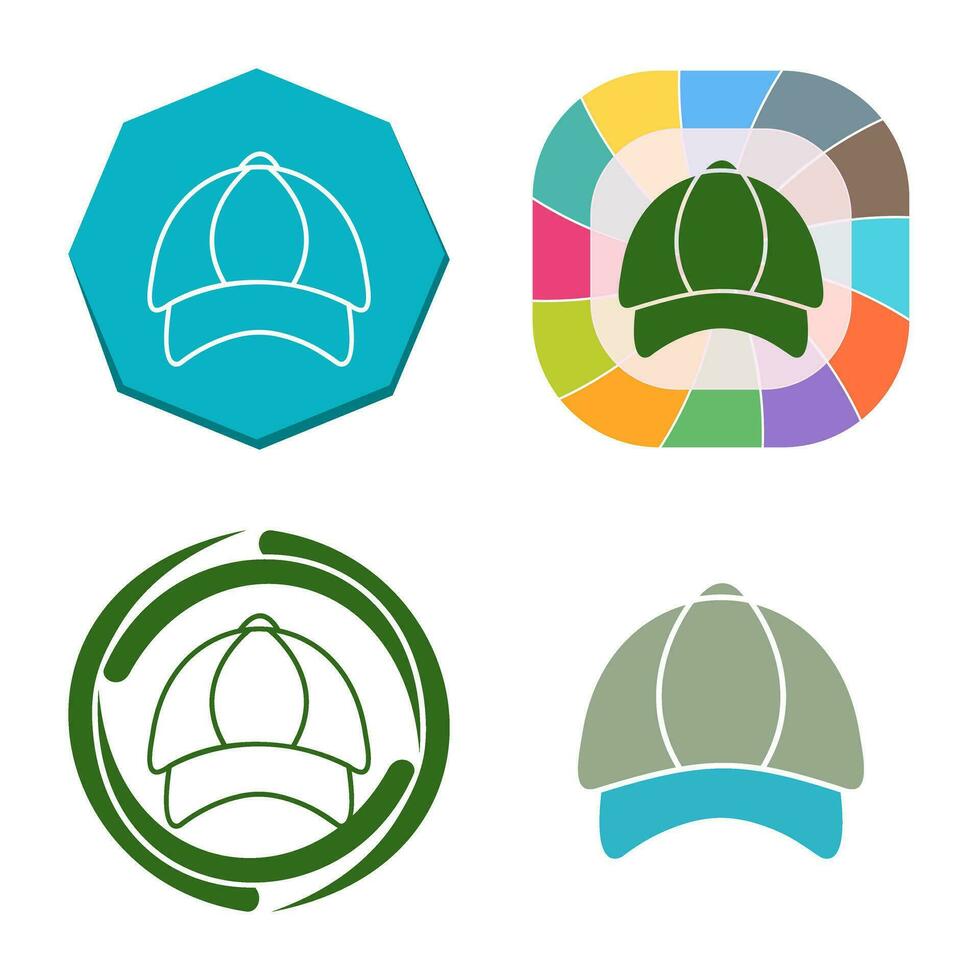 P Cap Vector Icon