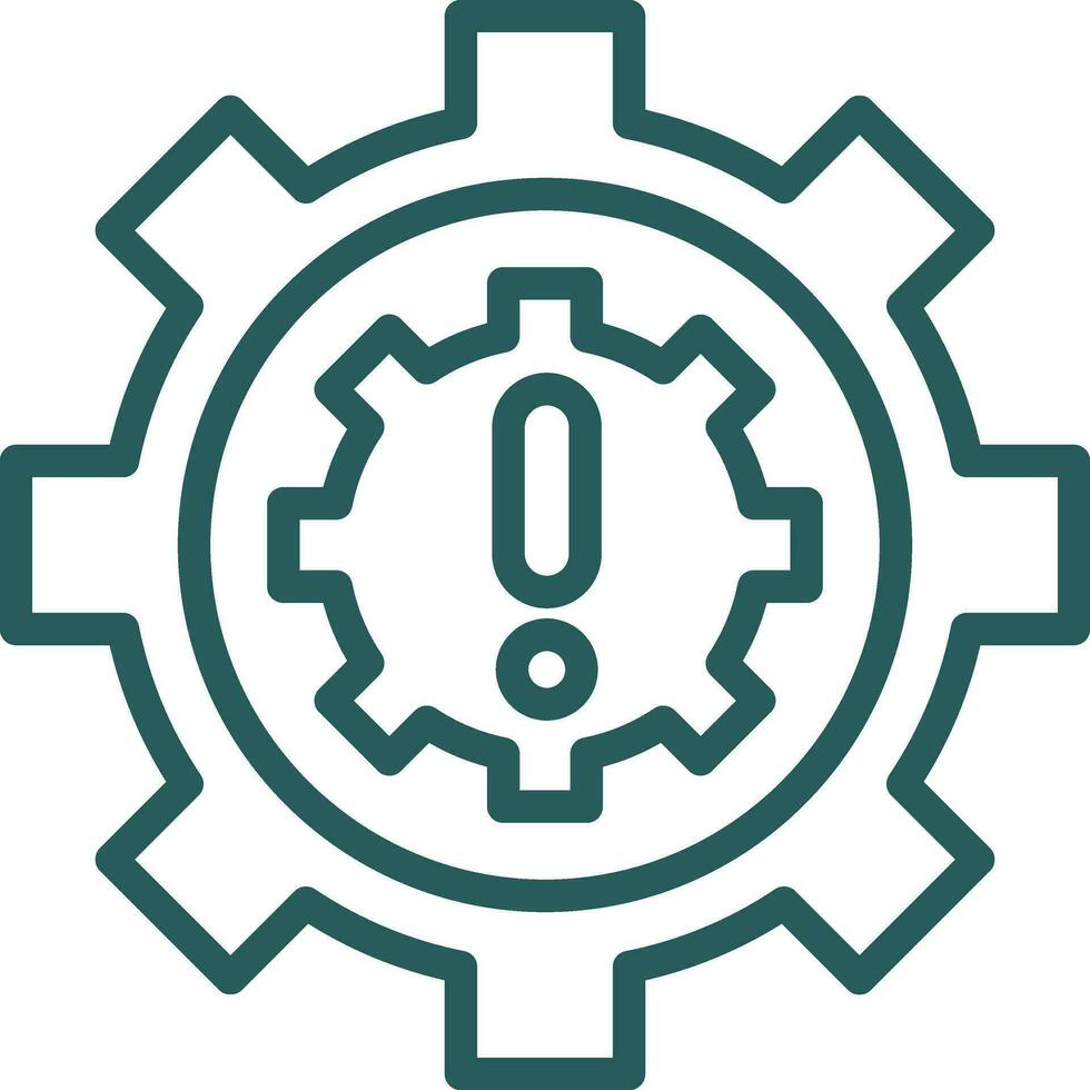 Automation Disruption Vector Icon Design