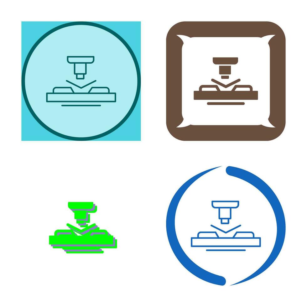 Press Vector Icon