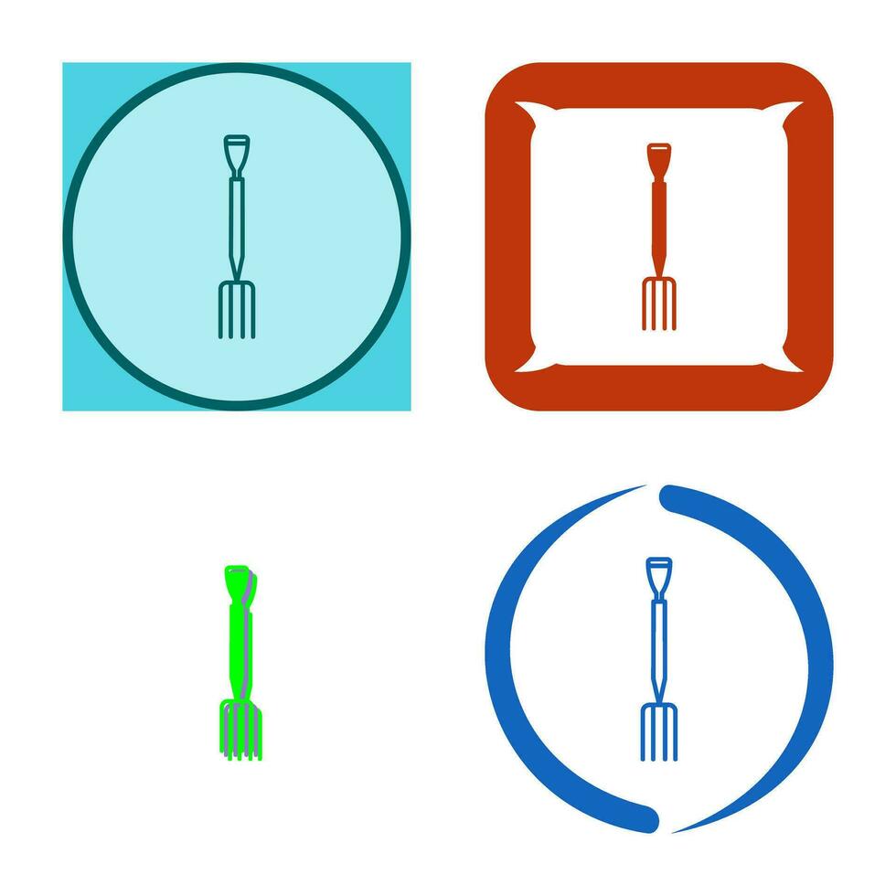 Gardening Fork Vector Icon