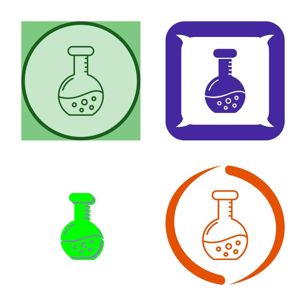 Flask Vector Icon