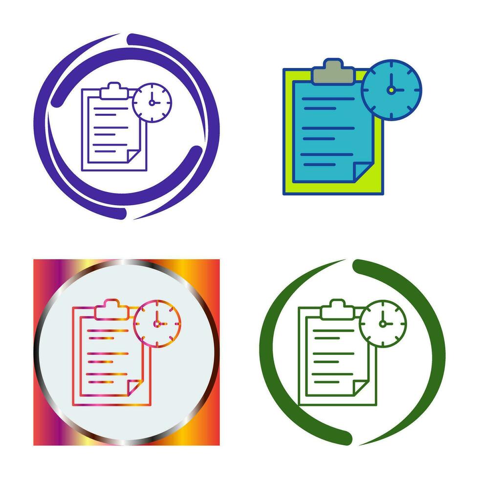 Task Management Vector Icon