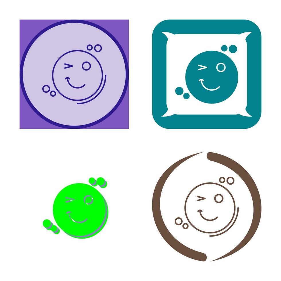 Wink Vector Icon