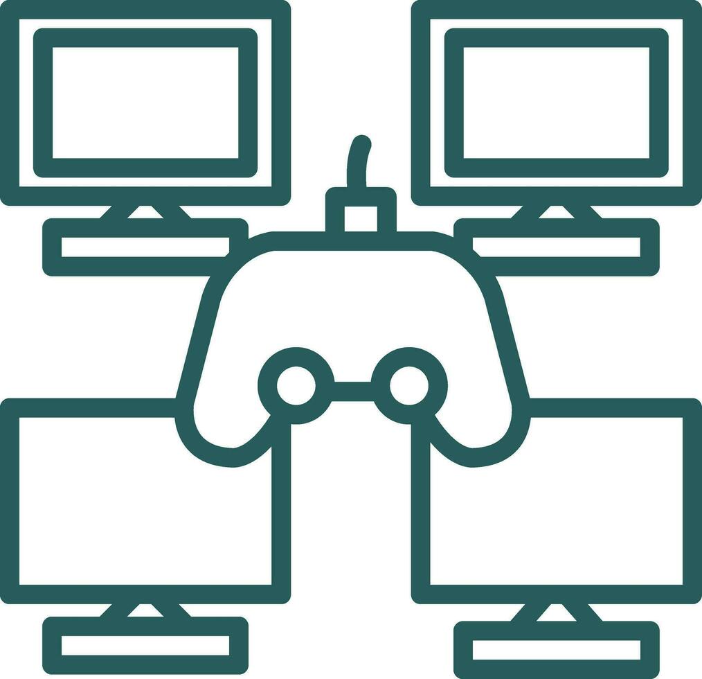 Lan Equipment Vector Icon Design