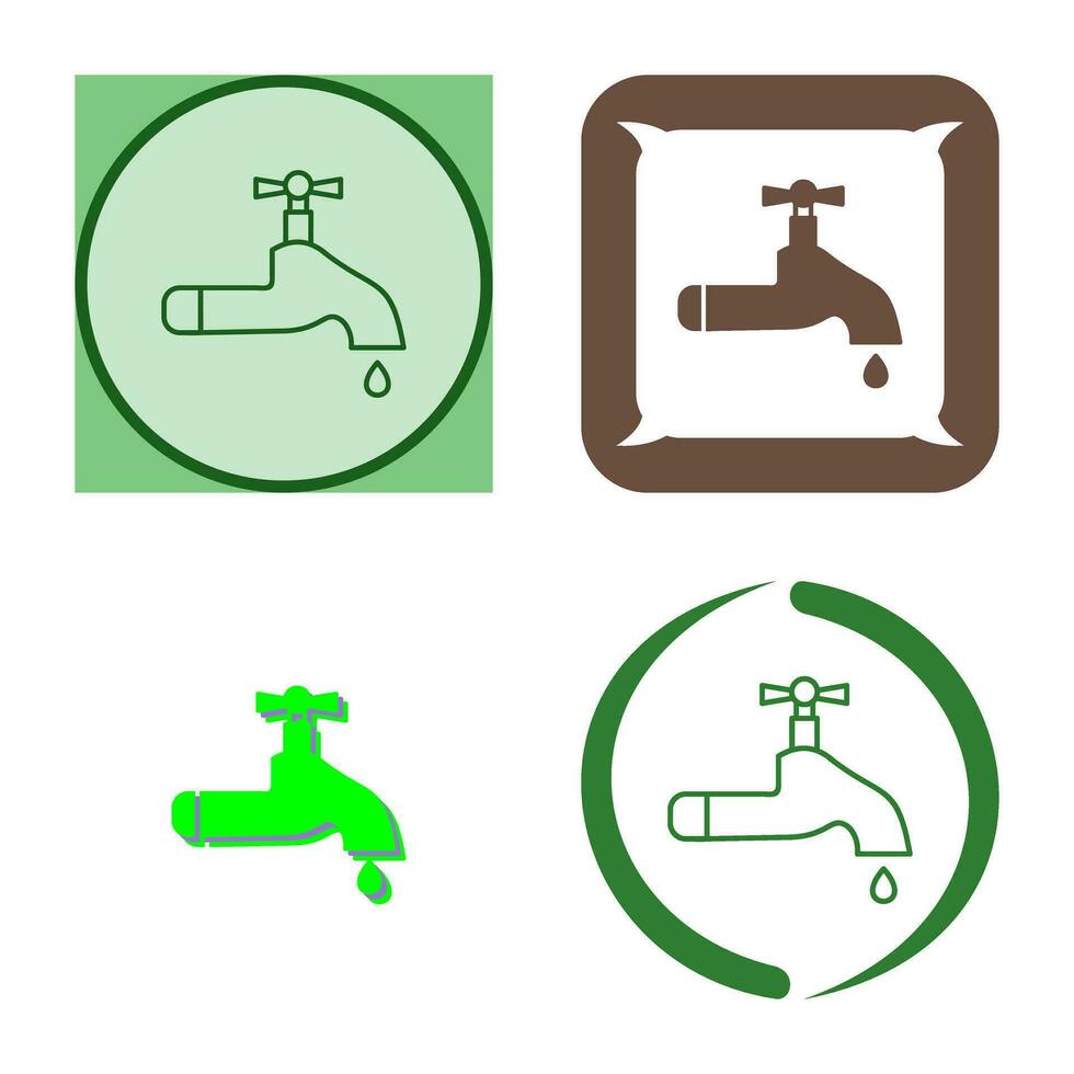 Water Tap Vector Icon