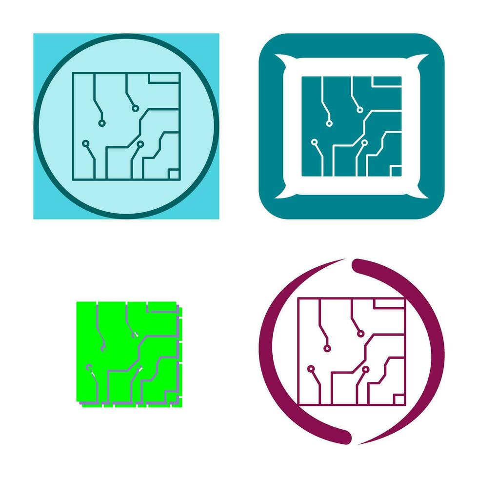 Electrical circuit Vector Icon