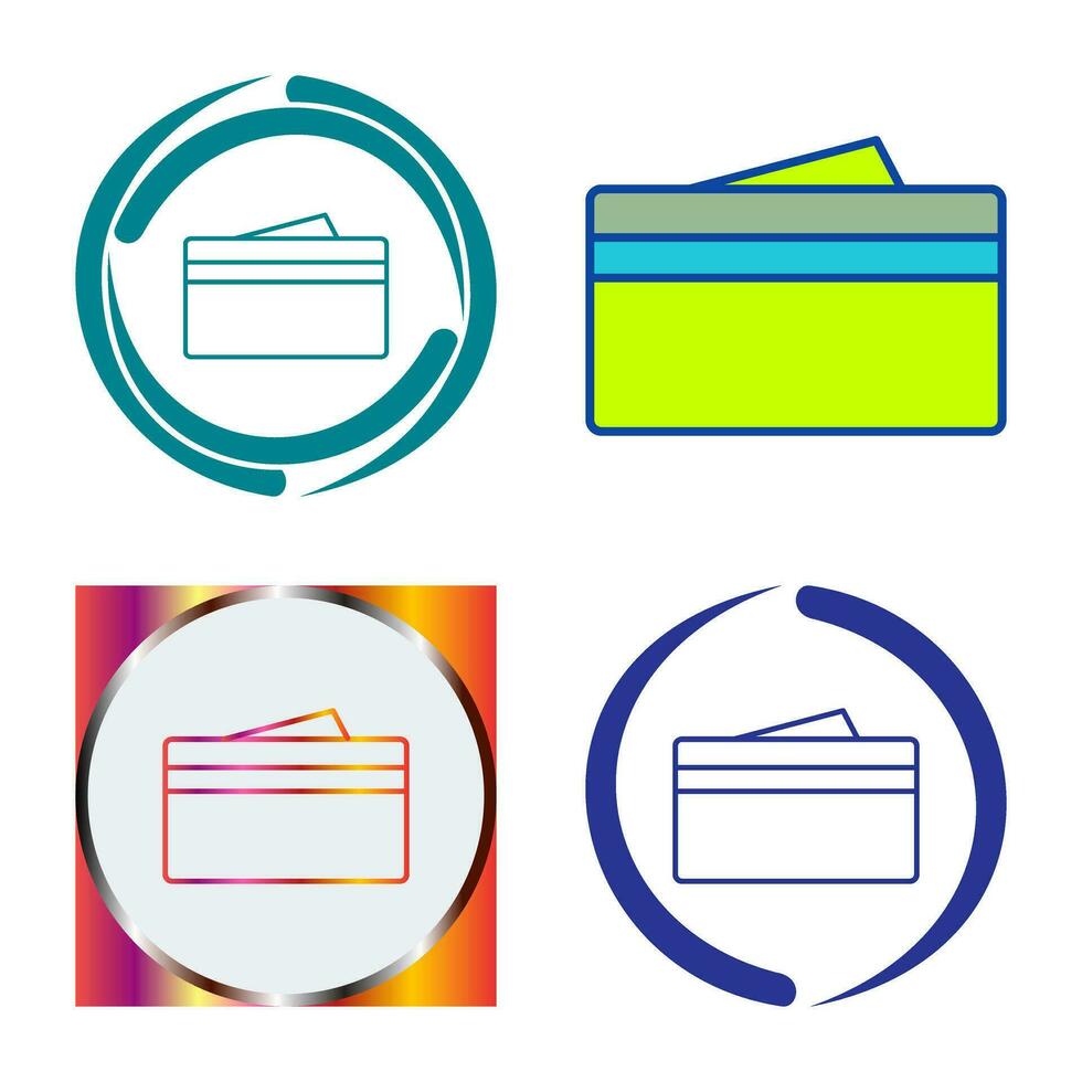 Unique Wallet Vector Icon
