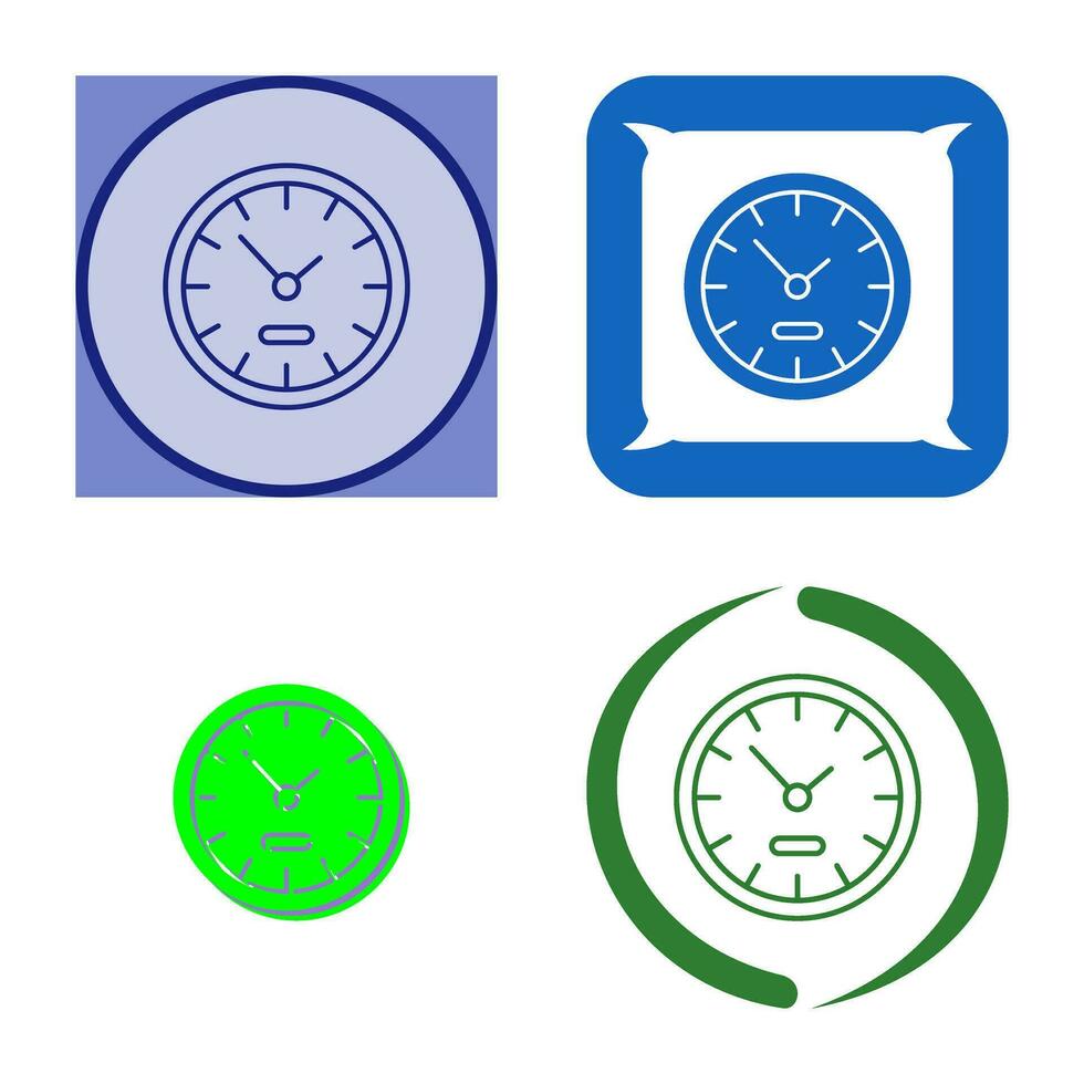 icono de vector de reloj