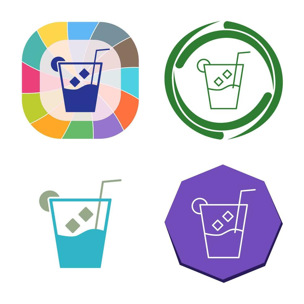 Unique Whiskey Sour Vector Icon