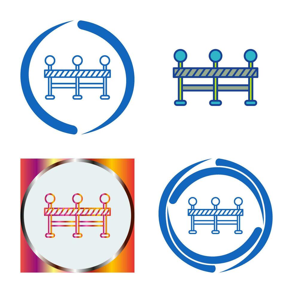 Roadblock Vector Icon