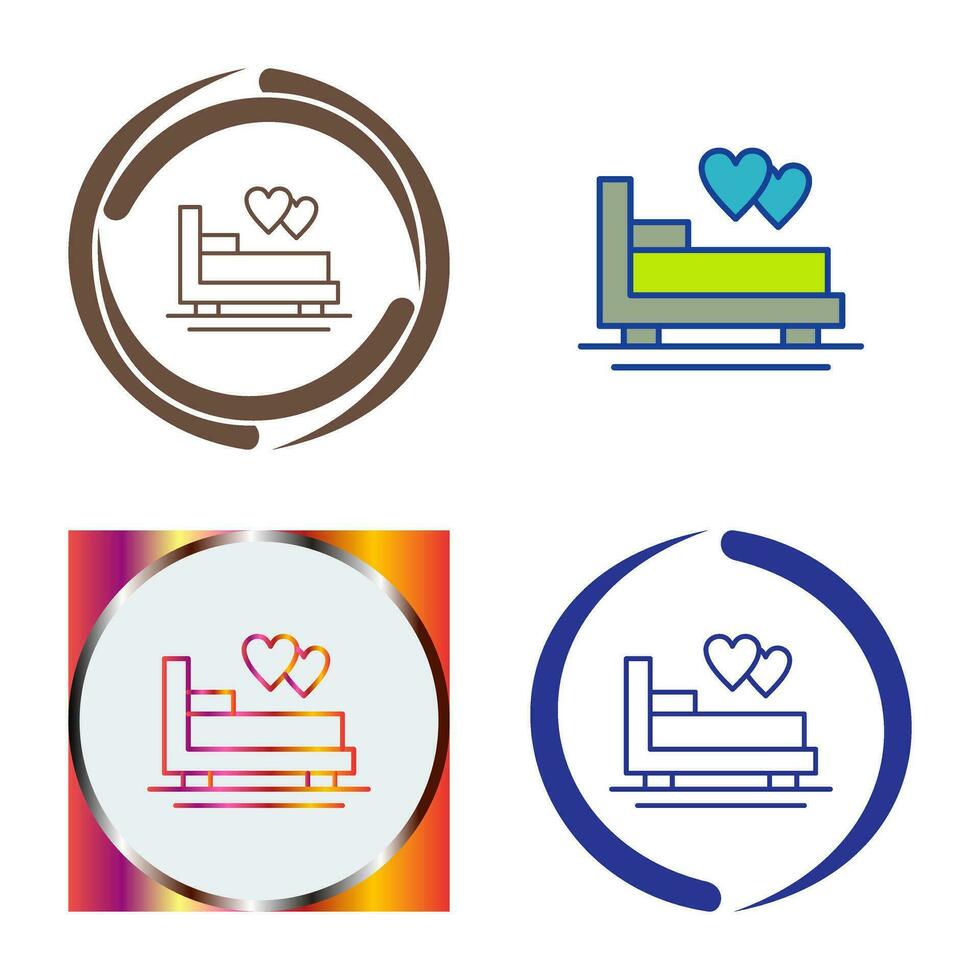 Honeymoon Vector Icon