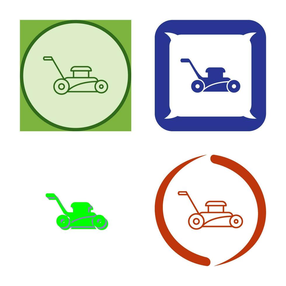 Lawn Mower Vector Icon