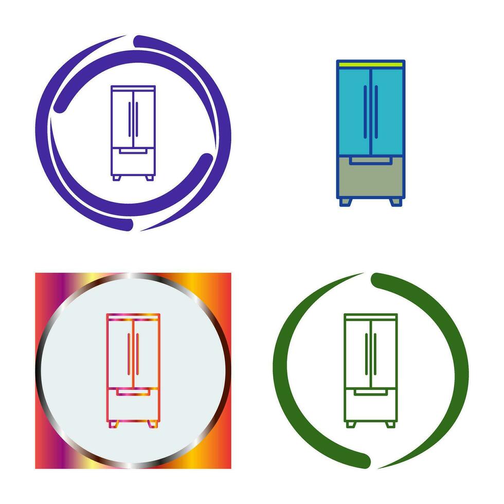 Refrigerator Vector Icon