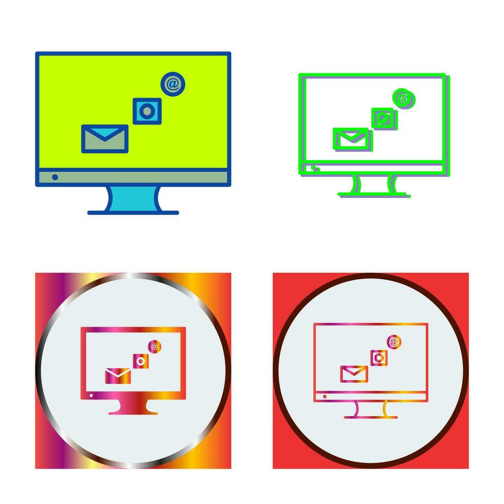 Unique Digital Marketing Vector Icon