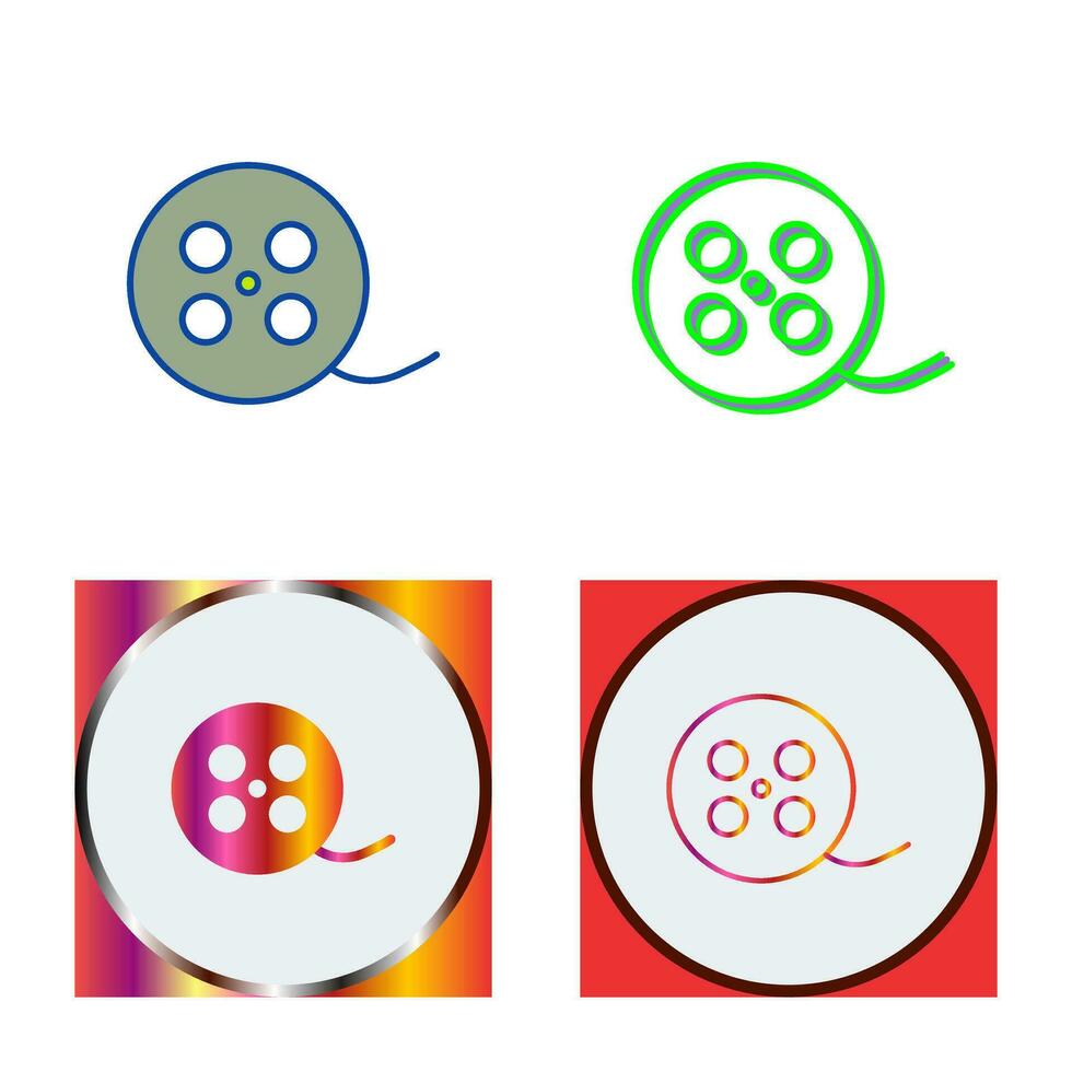 Reel Vector Icon