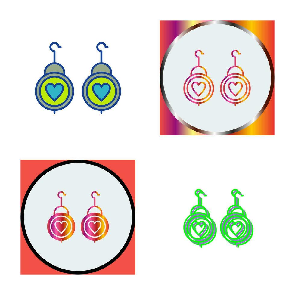 Earrings Vector Icon