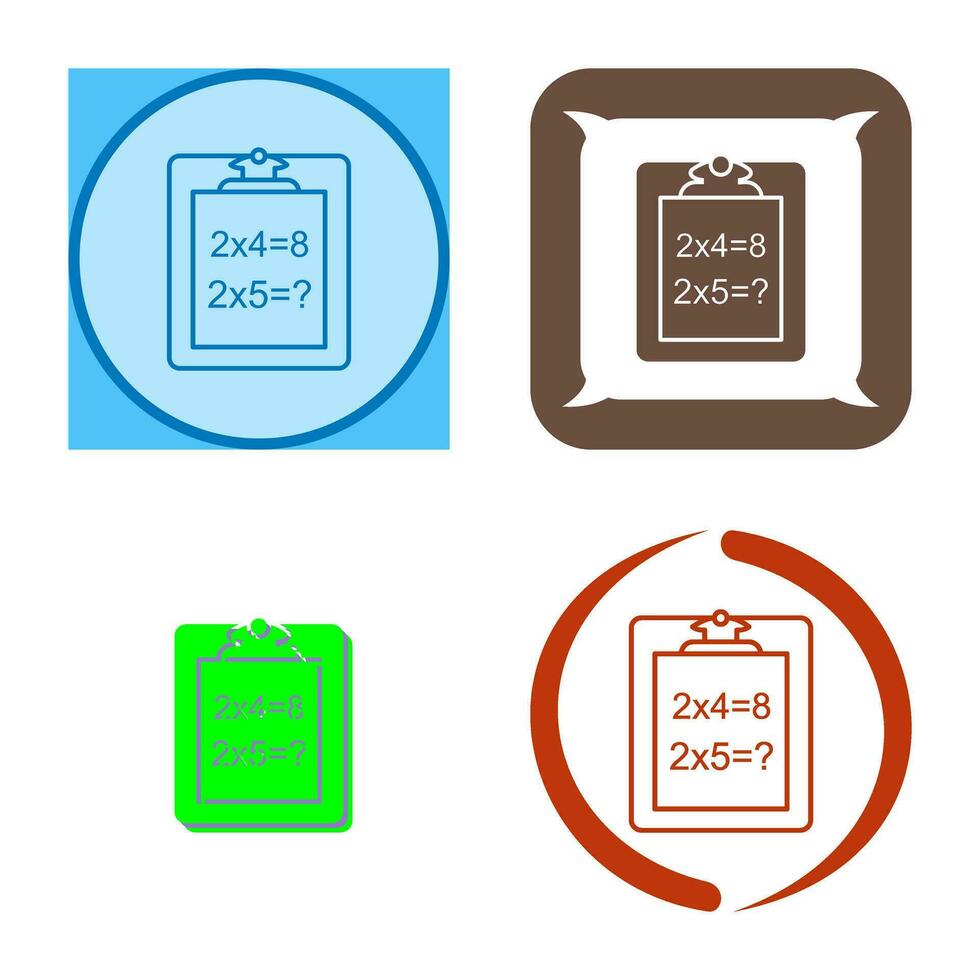 Unique Solving Question Vector Icon