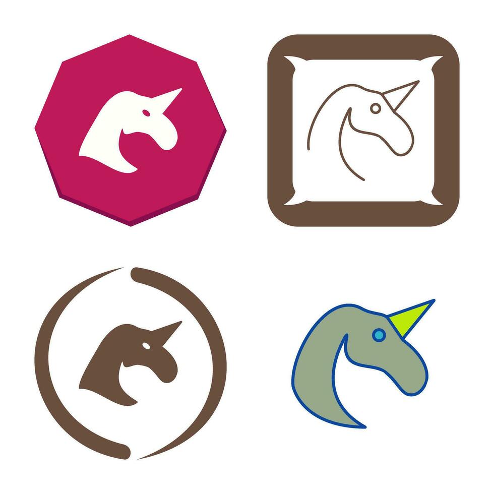 Unicorn Vector Icon