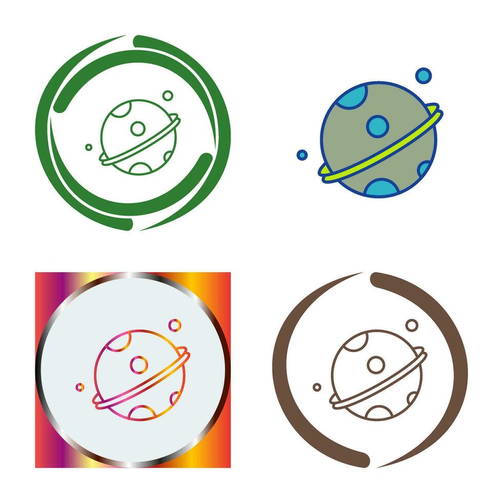 Planet Vector Icon