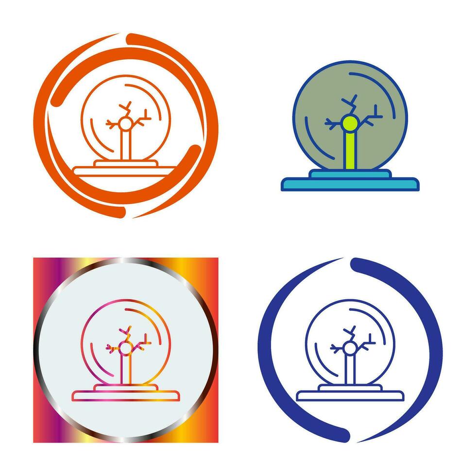 Plasma Ball Vector Icon