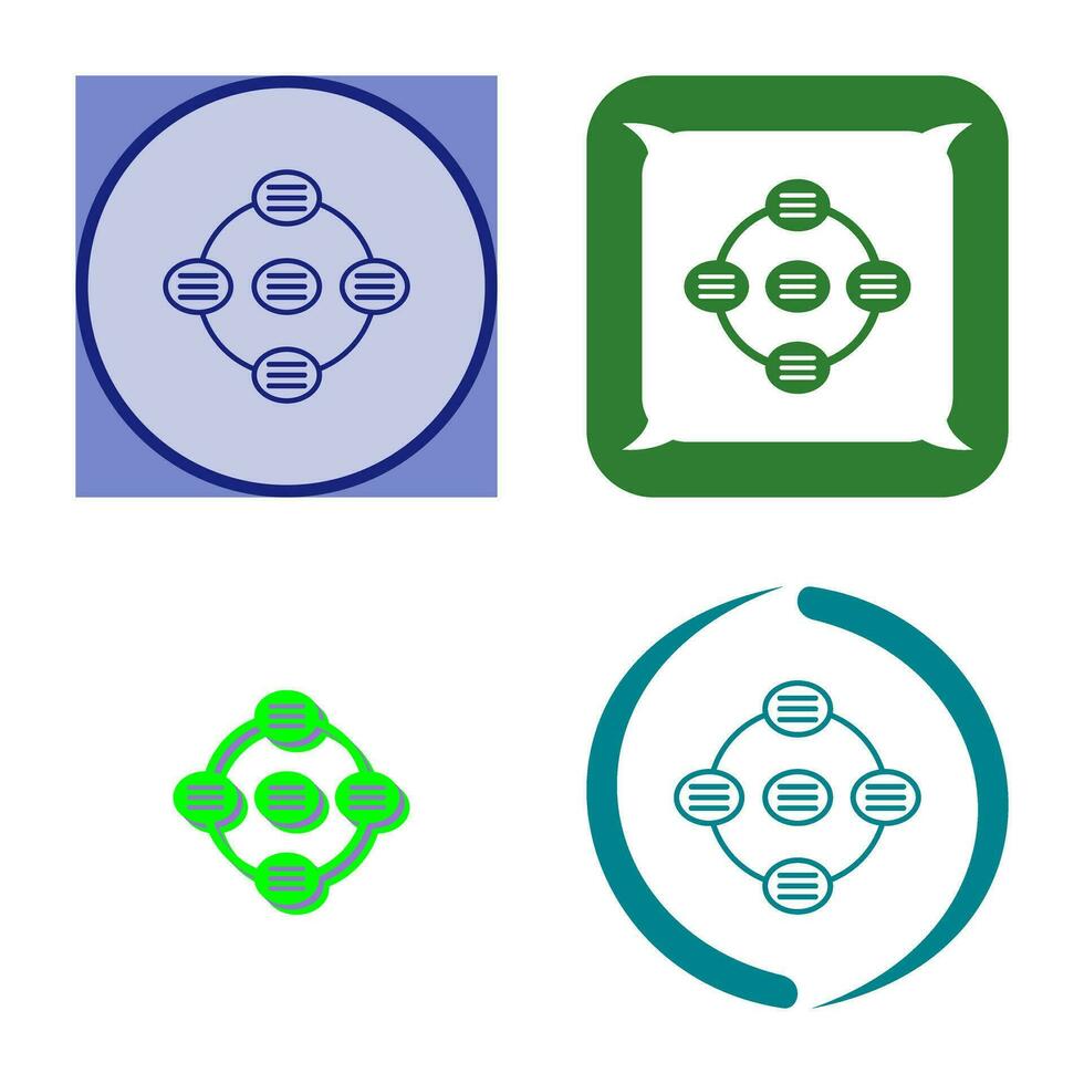 Unique Strategy Connsultation Vector Icon